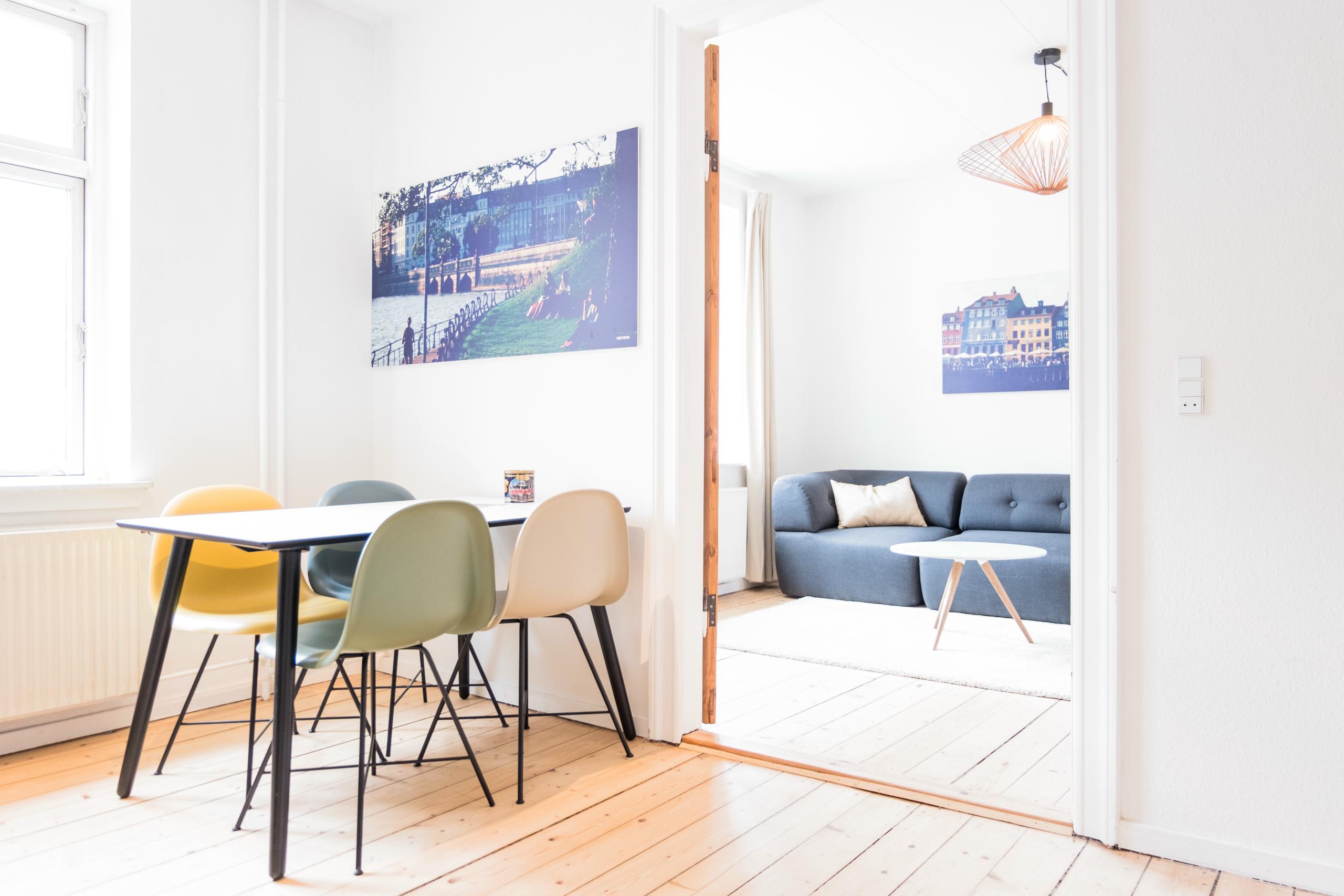 Spacious and cool 1-BR in Øgadekvarteret