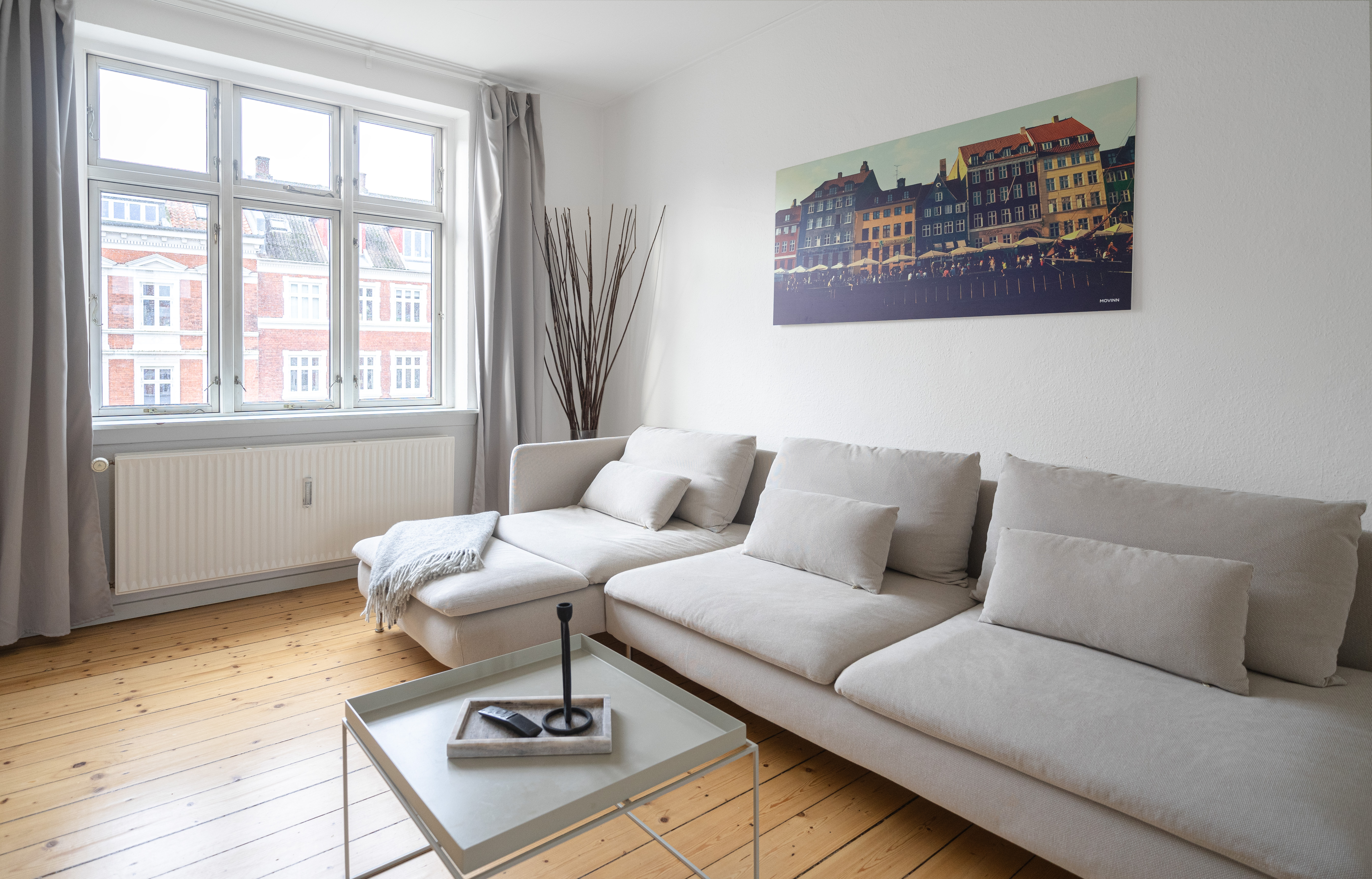 Spacious and cool 1-BR in Øgadekvarteret
