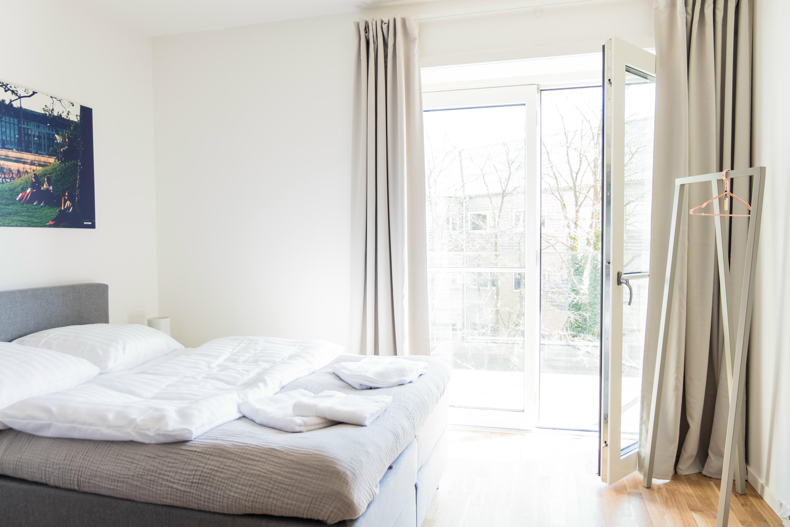 Cozy studio with a balcony in Frederiksberg