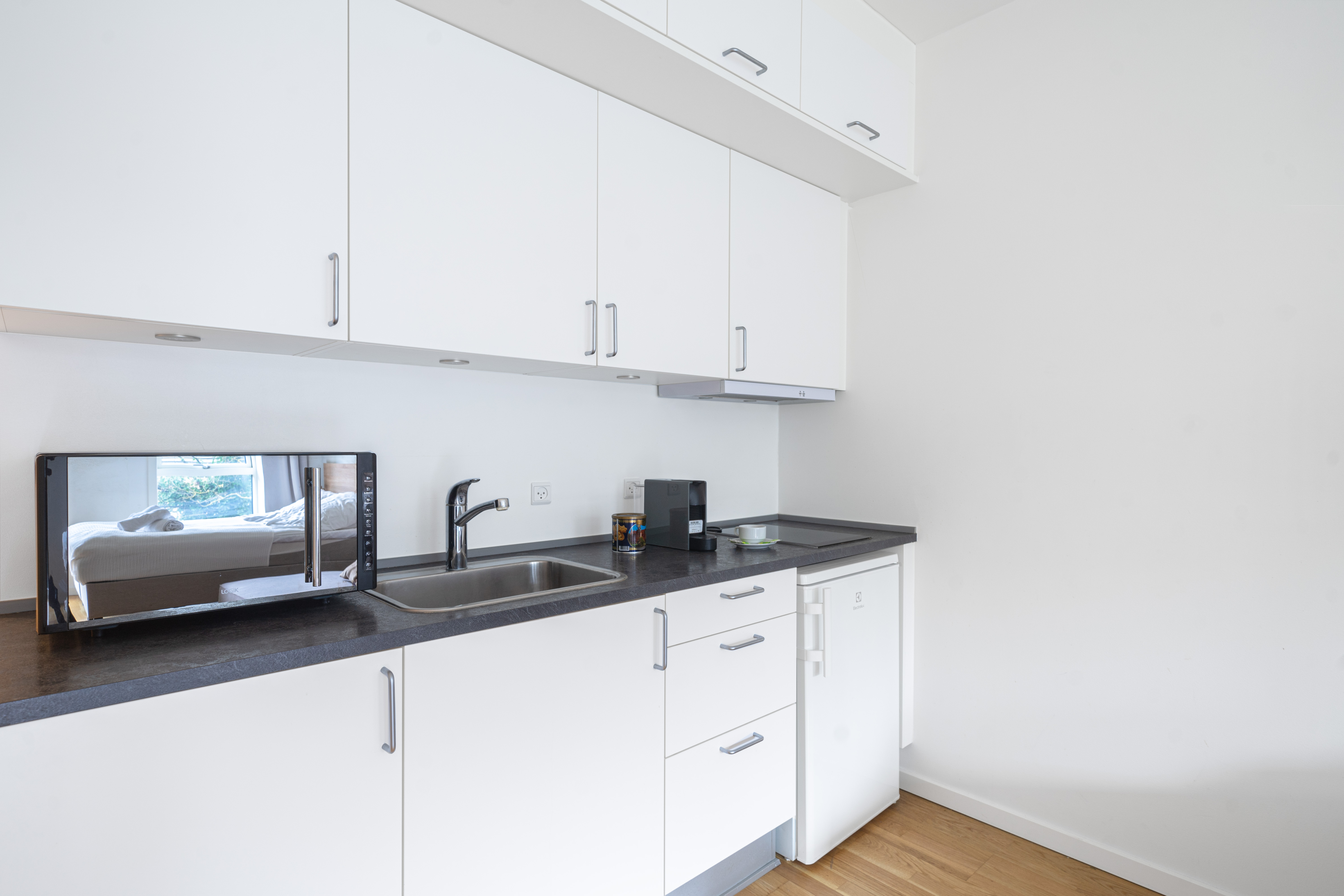 Cozy studio with a balcony in Frederiksberg