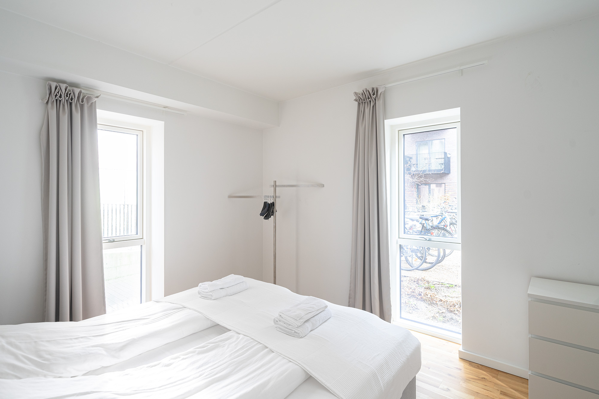 2-BR apartment w/ a garden in Ørestaden