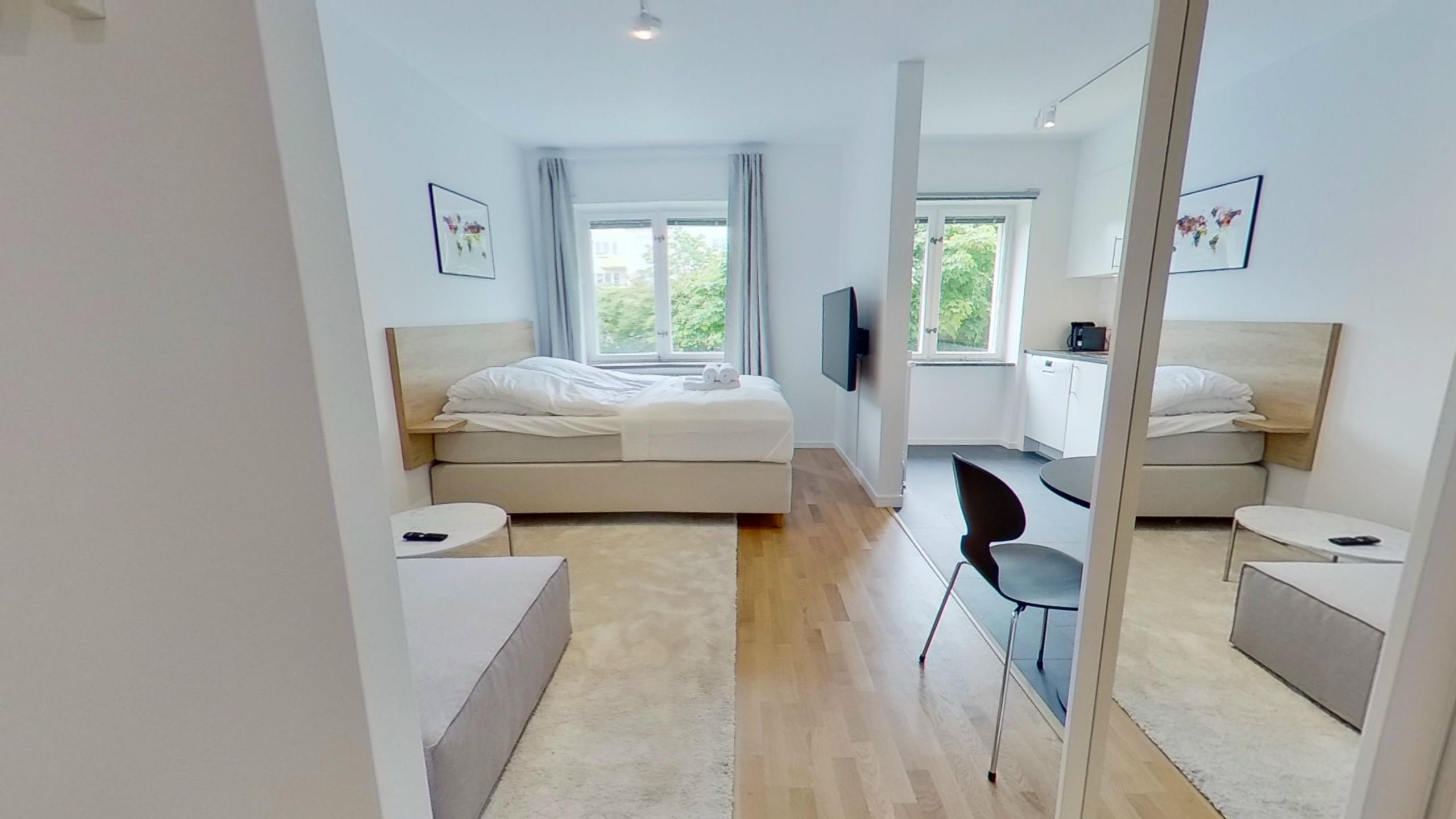 Refurbished studio in cosy neighborhood