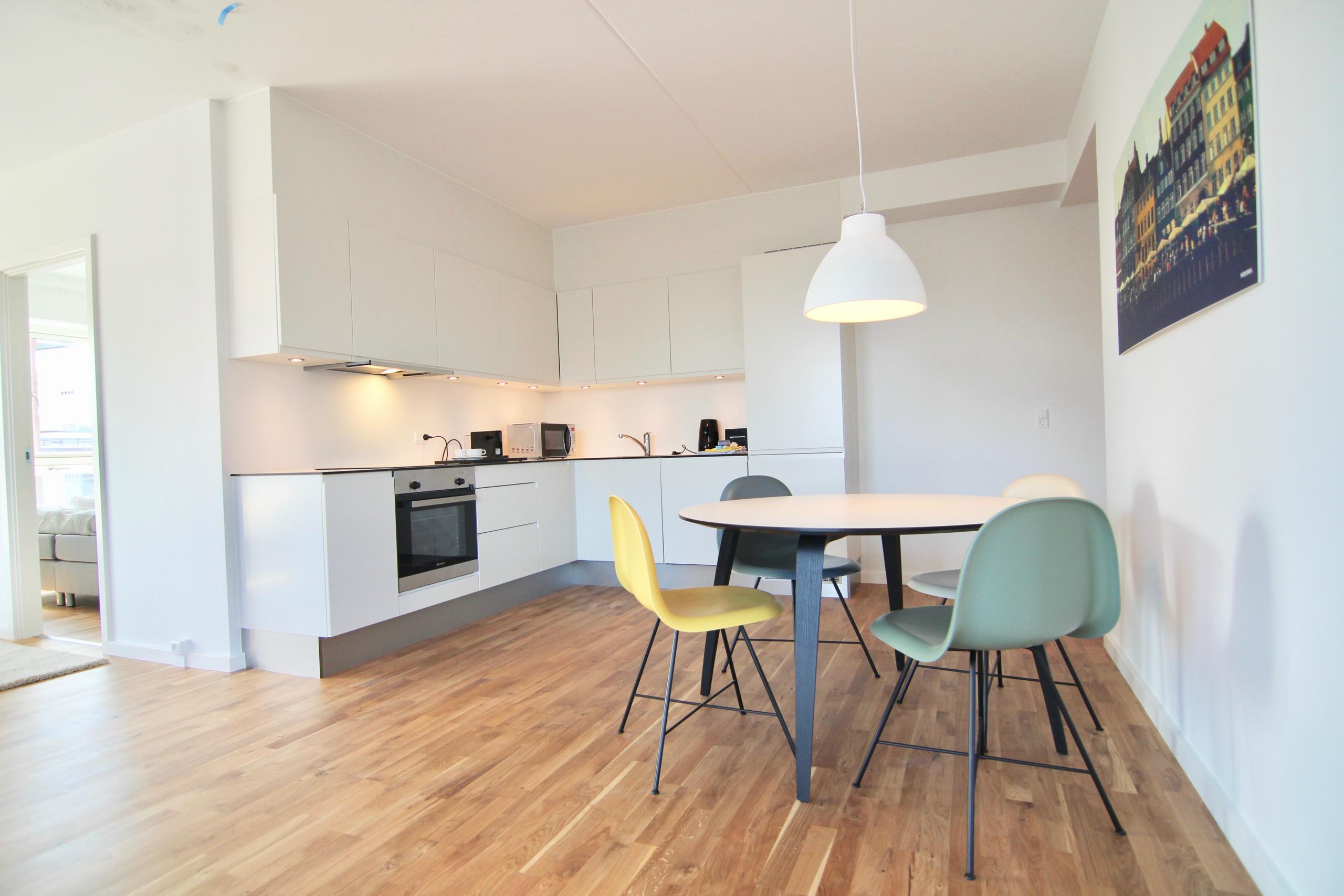 2-BR apartment with balconies in Ørestaden