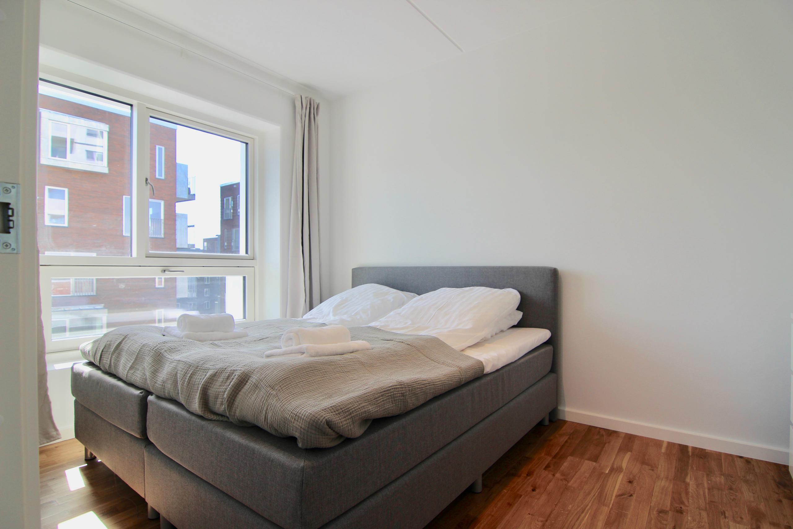 2-BR apartment with balconies in Ørestaden